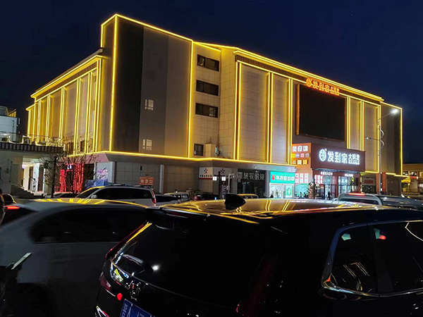 青铜峡楼体亮化